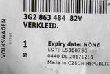 VW Passat B8 2015-2024 RHD a-pillar trim (lower right) 3G2863484 82V
