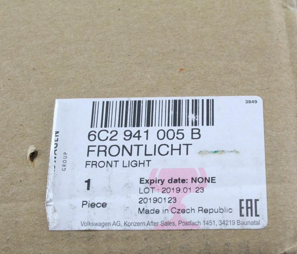 VW Polo 6C 2015-18 left hand halogen headlight headlamp 6C2941005B