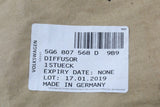 VW Golf MK7 MK7.5 2013-20 lower rear bumper trim splitter 5G6807568D