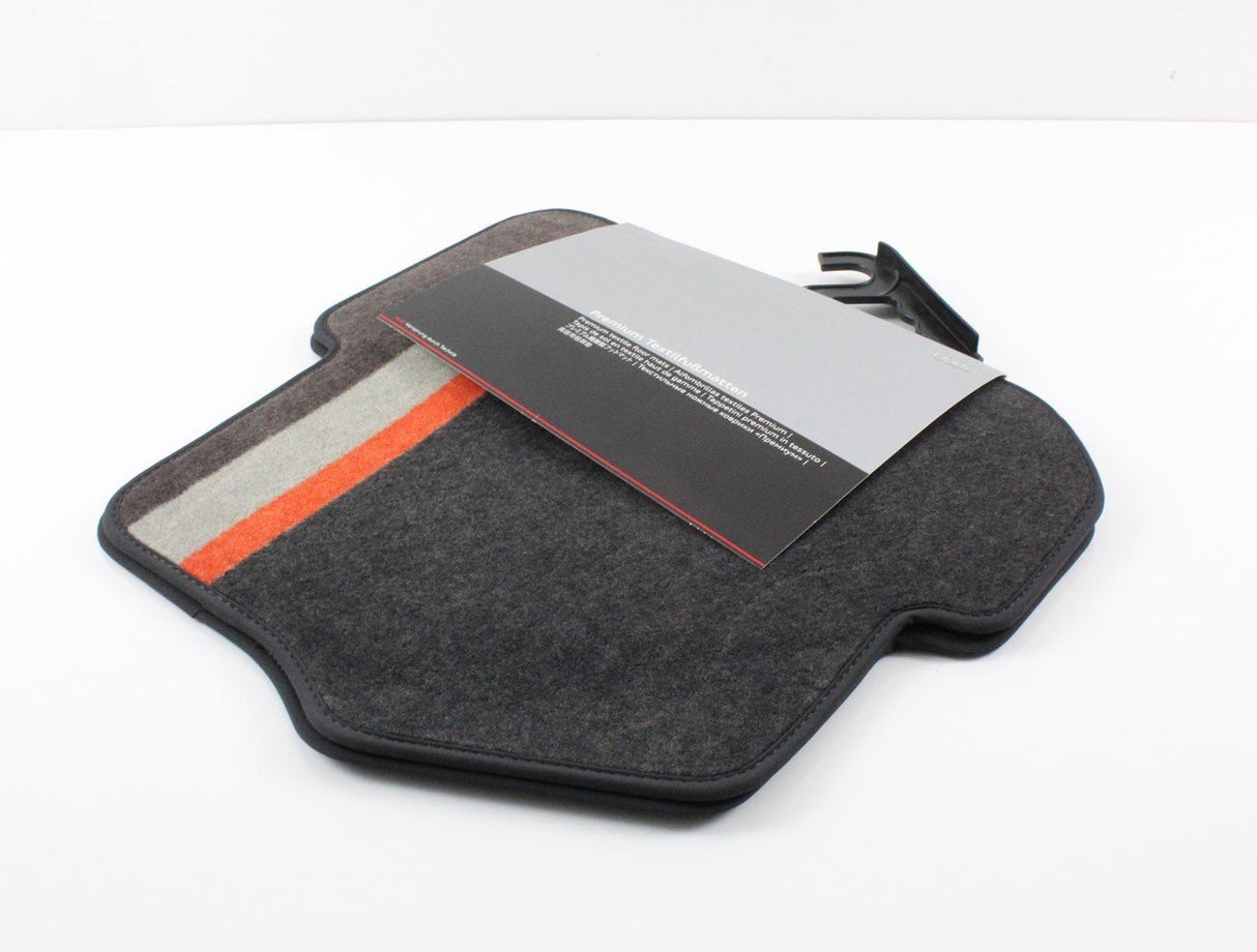 Audi A1 2011-2014 rear Legends carpet floor mats set 8X0061276A