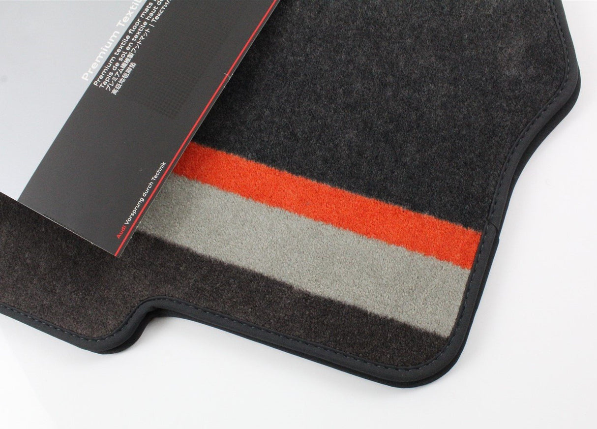 Audi A1 2011-2014 rear Legends carpet floor mats set 8X0061276A