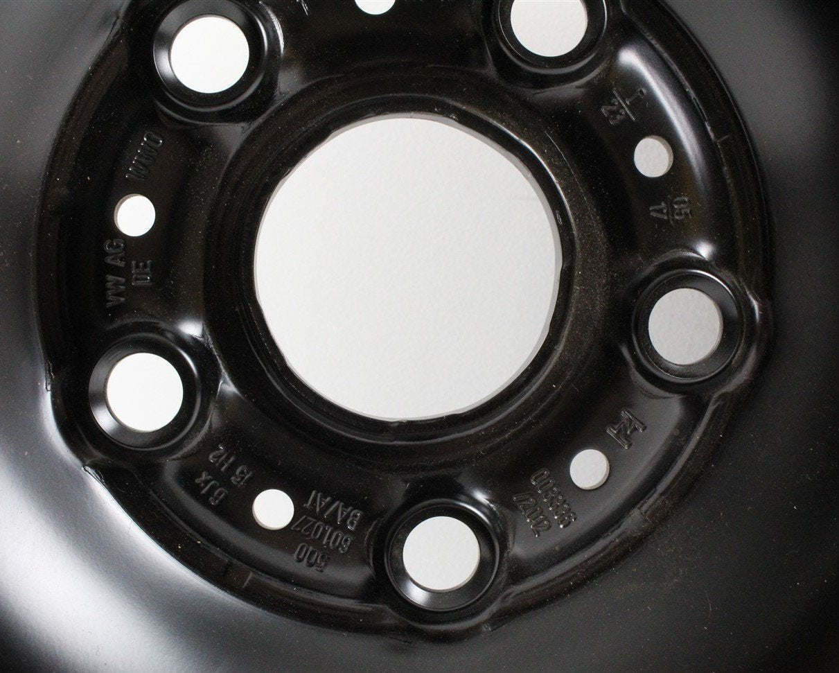 VW Skoda SEAT spare wheel rim 6jx15" ET43 5x112 5Q0601027BA 03C