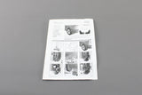 Audi Q3 S-line 2015-18 rear mud flaps with fittings 8U0075106