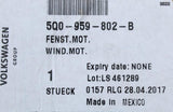 VW Golf MK7 Audi A3 TT Q2 Skoda SEAT right front window motor 5Q0959802B