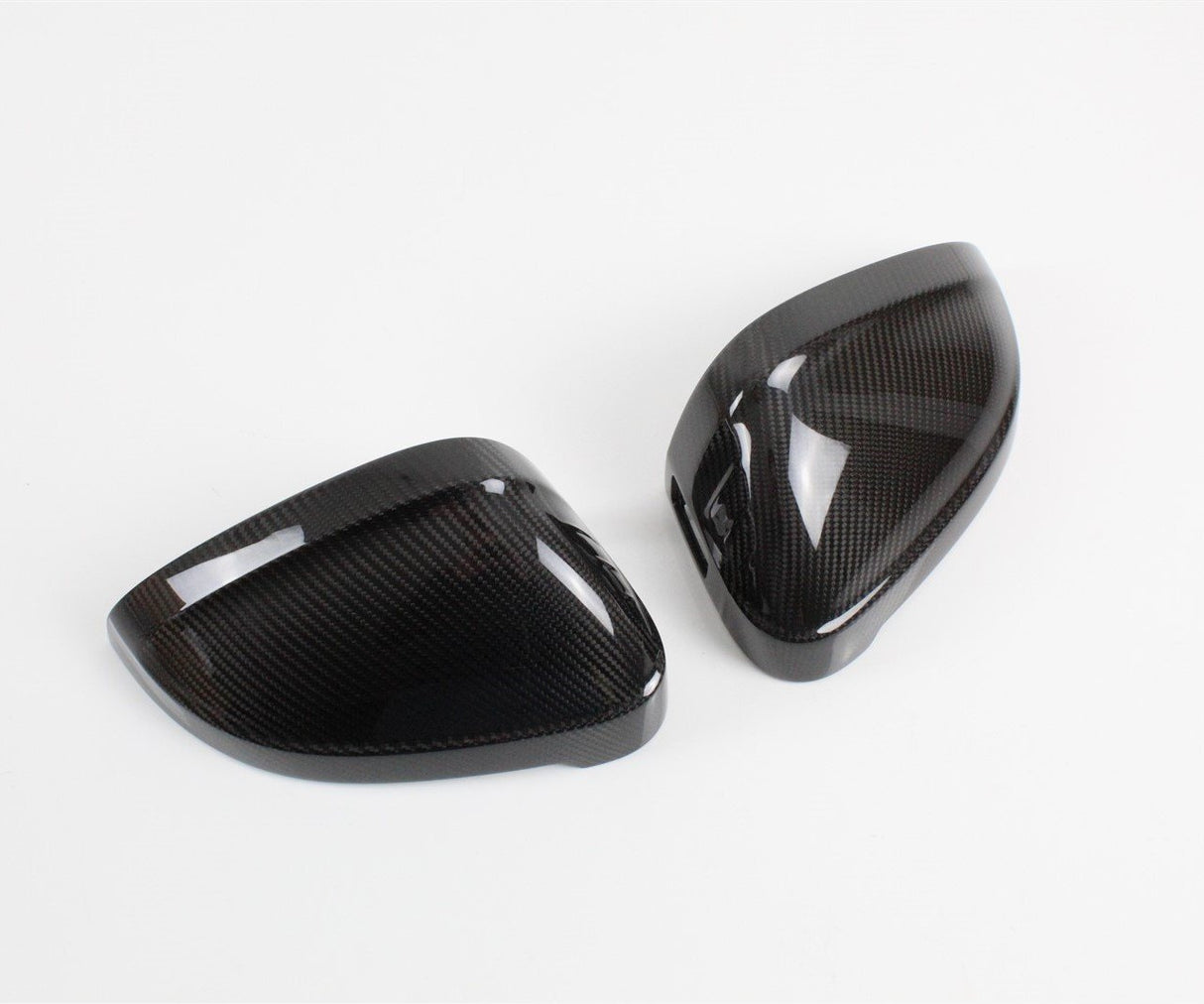 Audi A4 S4 A5 S5 B9 carbon fibre mirror caps side assist 8W0072530A 3Q0