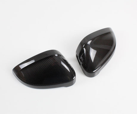 Audi A4 S4 A5 S5 B9 carbon fibre mirror caps side assist 8W0072530A 3Q0