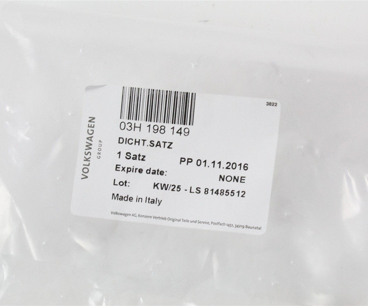 VW Audi Skoda SEAT 1.2 TSI TFSI fuel injector seal kit 03H198149 ...